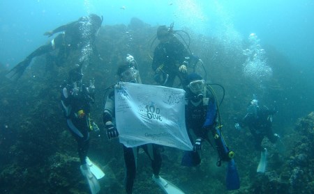 絶景竜串海中公園！ファンダイビング３ボート体験券(Cカード所有者1名用)【R01525】