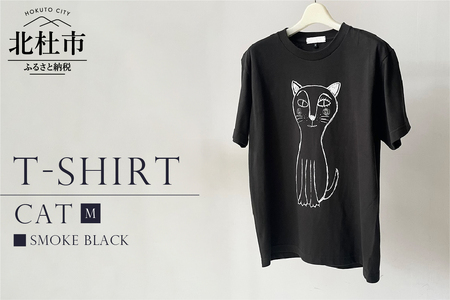 CAT T-SHIRT【Mサイズ／SMOKE BLACK】
