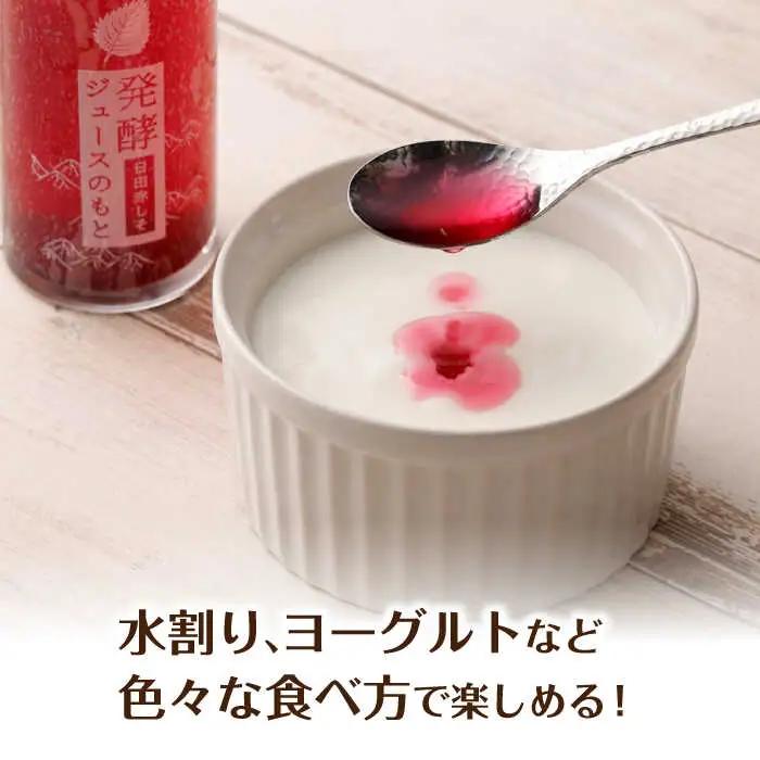 発酵ジュースのもと〈日田赤しそ〉 110ml×5本 ジュース 紫蘇 しそ 紫蘇ジュース 果実飲料 [ARDA003]