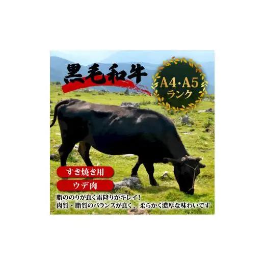 【 すき焼き 】 土佐黒毛和牛すき焼き用 800g