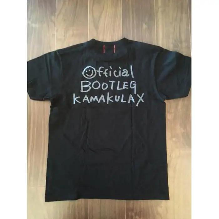 鎌倉ブランドの老舗「KAMAKULAX」の定番オリジナルHUG POWER ! Tシャツ【ブラック】Lサイズ
