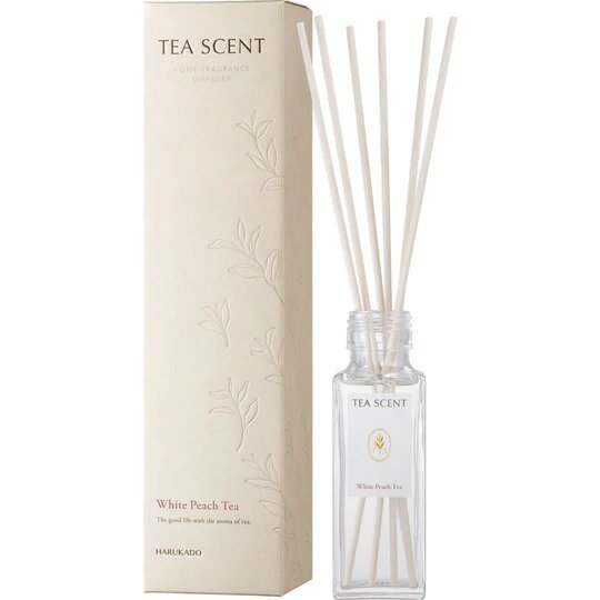 【ふるさと納税】 ティーセント リードディフューザー ホワイトピーチティー の 香り 晴香堂 HARUKADO TEA SCENT ルームフレグランス 芳香剤 インテリア アロマ 香り リビング 玄関 ベッドルーム プレゼント ギフト