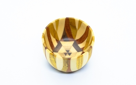 ≪箱根寄木細工≫ぐい呑み（小）