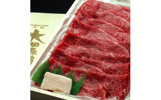 
大田原牛　赤身部位のすき焼き・しゃぶしゃぶ用スライス（500ｇ）
