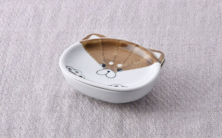 【波佐見焼】わんこ かわいい動物型の蓋物【松幸陶芸】[HB58]