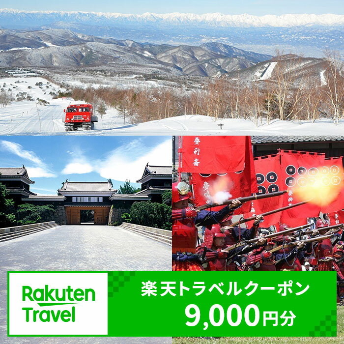 【ふるさと納税】 長野県上田市の対象施設で使える 楽天トラベルクーポン 寄付額30,000円(クーポン9,000円)　 長野 宿泊 宿泊券 ホテル 旅館 旅行 旅行券 観光 トラベル チケット 旅 宿 券