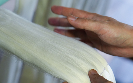 【数量限定】「伝統的工芸品」伊那紬（マスク） タイプB