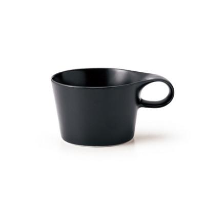 ふるさと納税 瑞浪市 【美濃焼】重ねて収納!miyama.のミニマグカップ(150cc)1個　黒マット |  | 03