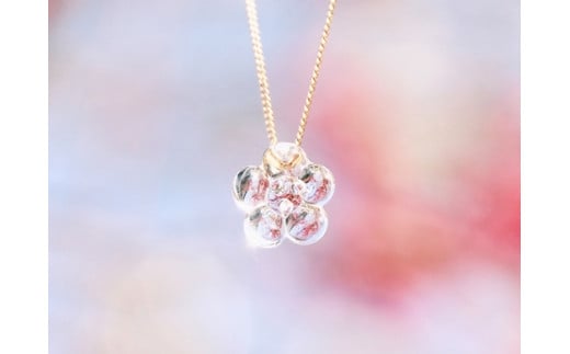 iriser（イリゼ）おだかうめ ネックレス | ガラス アクセサリー 手作り レディース シンプル かわいい オシャレ プレゼント ギフト 贈り物 母の日