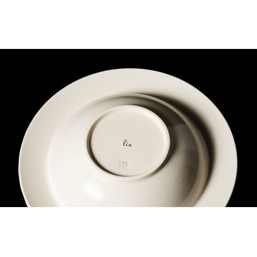 ＜NYが認めた逸品＞  有田焼 麟 Lin NY Pearl 3点セット 1人分（スープボウル・カップ・レスト）【金照堂】 テーブルコーディネート 食器セット bj080_イメージ4