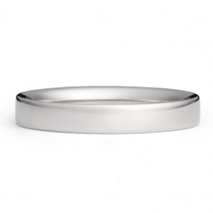 純チタン平打リング (幅3mm) 10号 | アクセサリー リング