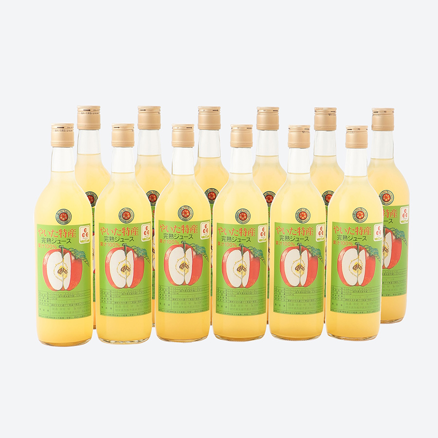 完熟りんごジュース 3本×４セット