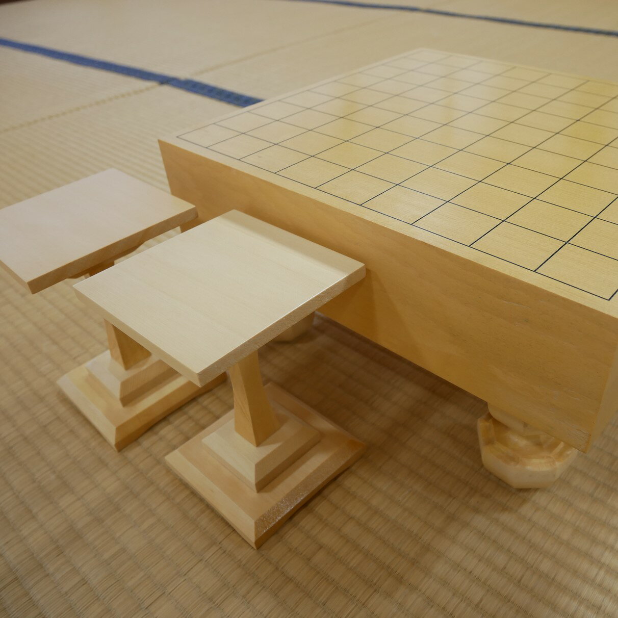【ふるさと納税】SS-28【将棋盤】新カヤ40号 足付き 駒台セット