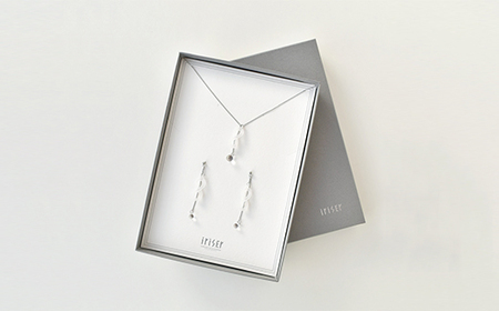 ネックレス・ピアスセット iriser アンフィニ | ネックレス・ピアス