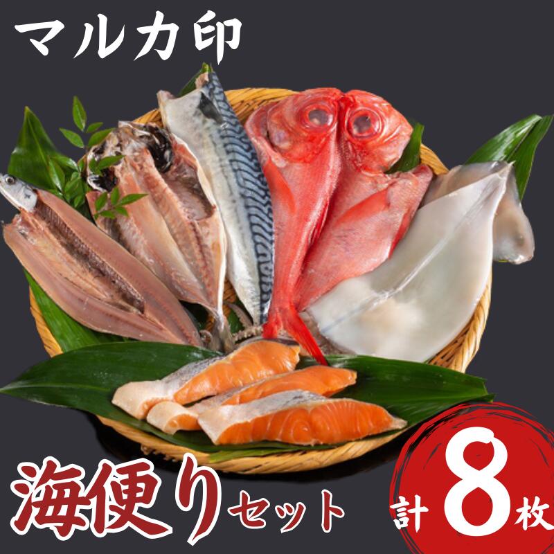 【ふるさと納税】 マルカ印 海便りセット 千葉県 銚子市 つりきんめ あじ さんま さば 銀鮭 いか