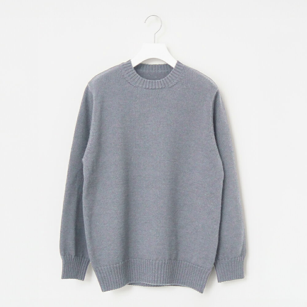 【ふるさと納税】 ≪順次発送≫ 【Yonetomi】SHETLAND WOOL PULLOVER ダークグレー GRAY 服 洋服 ユニセックス メンズ レディース ブランド 山形県 山辺町 送料無料 yt-swpdg-sn ※沖縄・離島への配送不可