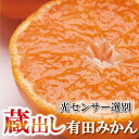 【ふるさと納税】家庭用　蔵出みかん【選べる容量】2.5kg 5kg 7.5kg 10kg【有田の蔵出みかん】【わけあり・訳あり】【光センサー選果】 ＜1月中旬～2月下旬ごろに順次発送＞/ みかん ミカン 有田みかん 和歌山 有田 果物 果実 柑橘 フルーツ