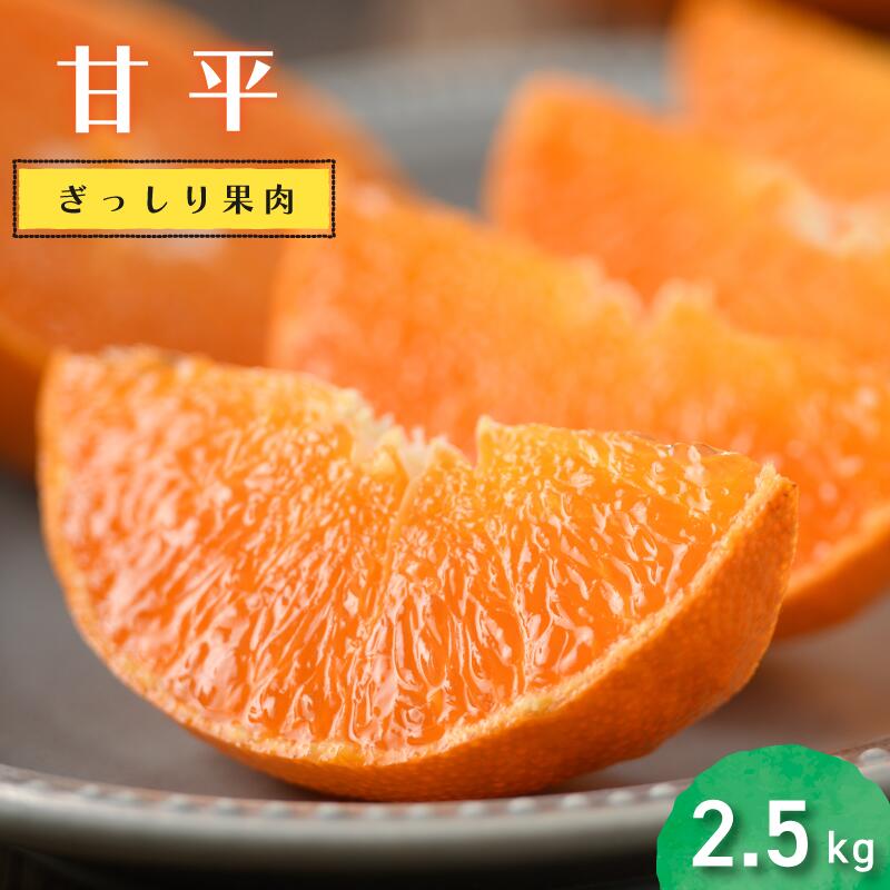 【ふるさと納税】【先行予約】愛媛県今治産 ホリ田ヤの甘平 2.5kg 甘平 高級 みかん 甘い 柑橘 甘平みかん 愛媛みかん ミカン フルーツ 果物 高級みかん 贈答用 贈り物 ギフト 愛媛ふるさと納税 故郷のうぜい【毎年売切れ】【2026年2月中旬より順次発送】【KB00820】