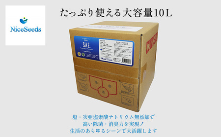 除菌消臭剤 SAEプラス80 掃除・消臭 除菌消臭剤【10L】