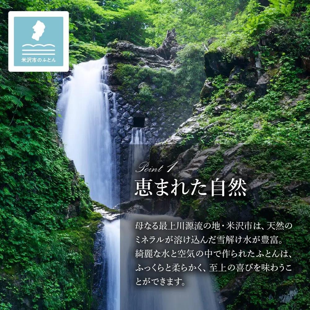 訳あり meguru羽毛掛けふとん ダウン90％ シングル ブラウン