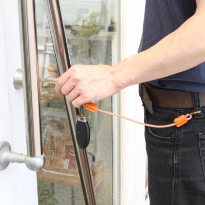 ふるさと納税 長浜市 本革キーチェーン【フィーユ(緑色)】 |  | 03