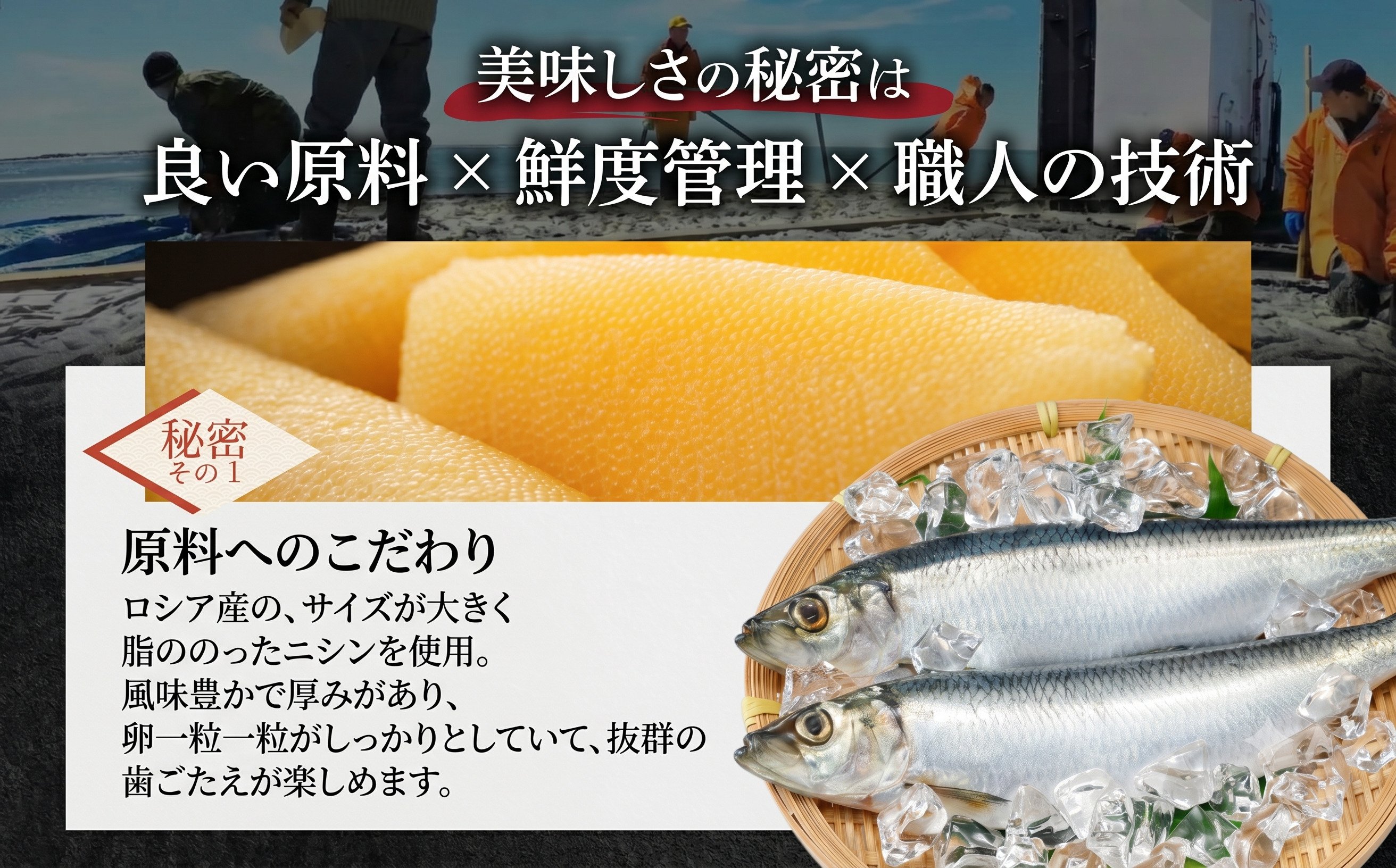 塩数の子 化粧箱入り 400g×2 F21H-504【順次発送】 【発送時期】順次発送