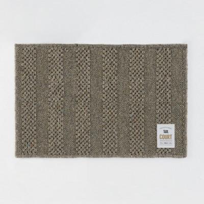 ふるさと納税 和泉市 ウールラグ/Fisherman's Court GREY 60×40cm