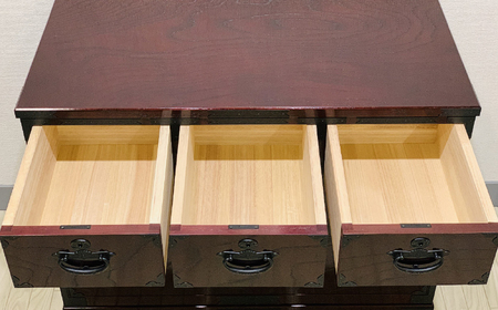 32民芸チェスト 二の三 《創業明治2年 田中家具 謹製》 家具 伝統 暮らし インテリア 人気 ランキング おすすめ ギフト 故郷 ふるさと 納税 福島 ふくしま 二本松市 送料無料 【田中家具】