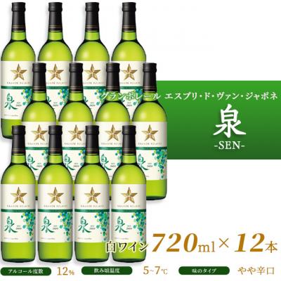 ふるさと納税 赤磐市 エスプリ ド ヴァン ジャポネ 泉 -SEN- 12本(1本 720ml)[NO5765-0936] |  | 02