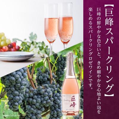 ふるさと納税 笛吹市 【のし付き】山梨県 巨峰スパークリング 720ml×12本 ロゼワイン やや甘口 モンデ酒造 笛吹市 |  | 01