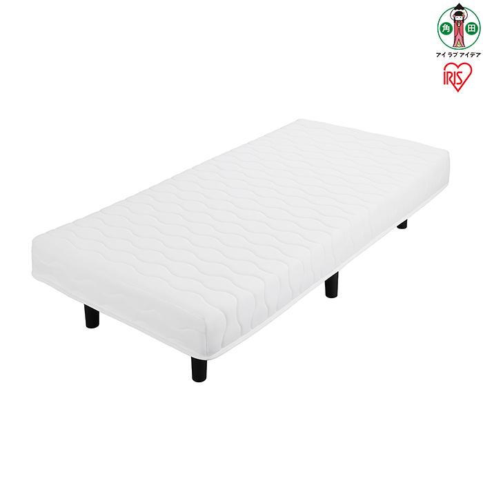 【ふるさと納税】ベッド シングル 脚付きマットレス 厚さ17cm 脚付きボンネルコイルマットレスS アイリスオーヤマ Sサイズ 省スペース 家庭用 防ダニ ギフト 抗菌 防臭 防ダニ BAM-S ホワイト 新生活 一人暮らし ひとり暮らし 就職祝い 進学祝い 合格祝い 家具 インテリア