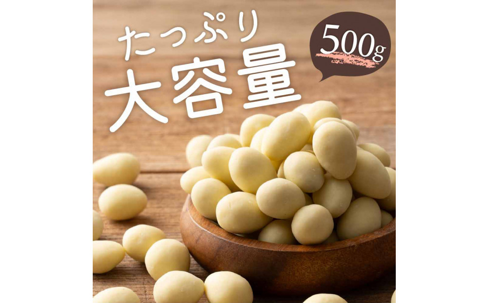 チョコたっぷりホワイトアーモンド 500g(500g×1袋)