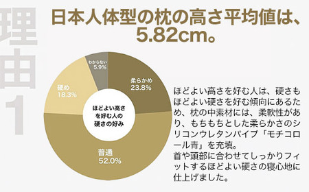 ほどよい高さの枕を好む人向け枕 THE PILLOW Preset 14 Hodoyoi Takasa