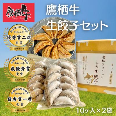 ふるさと納税 鷹栖町 鷹栖ぎゅうっと冷凍生餃子 2袋セット