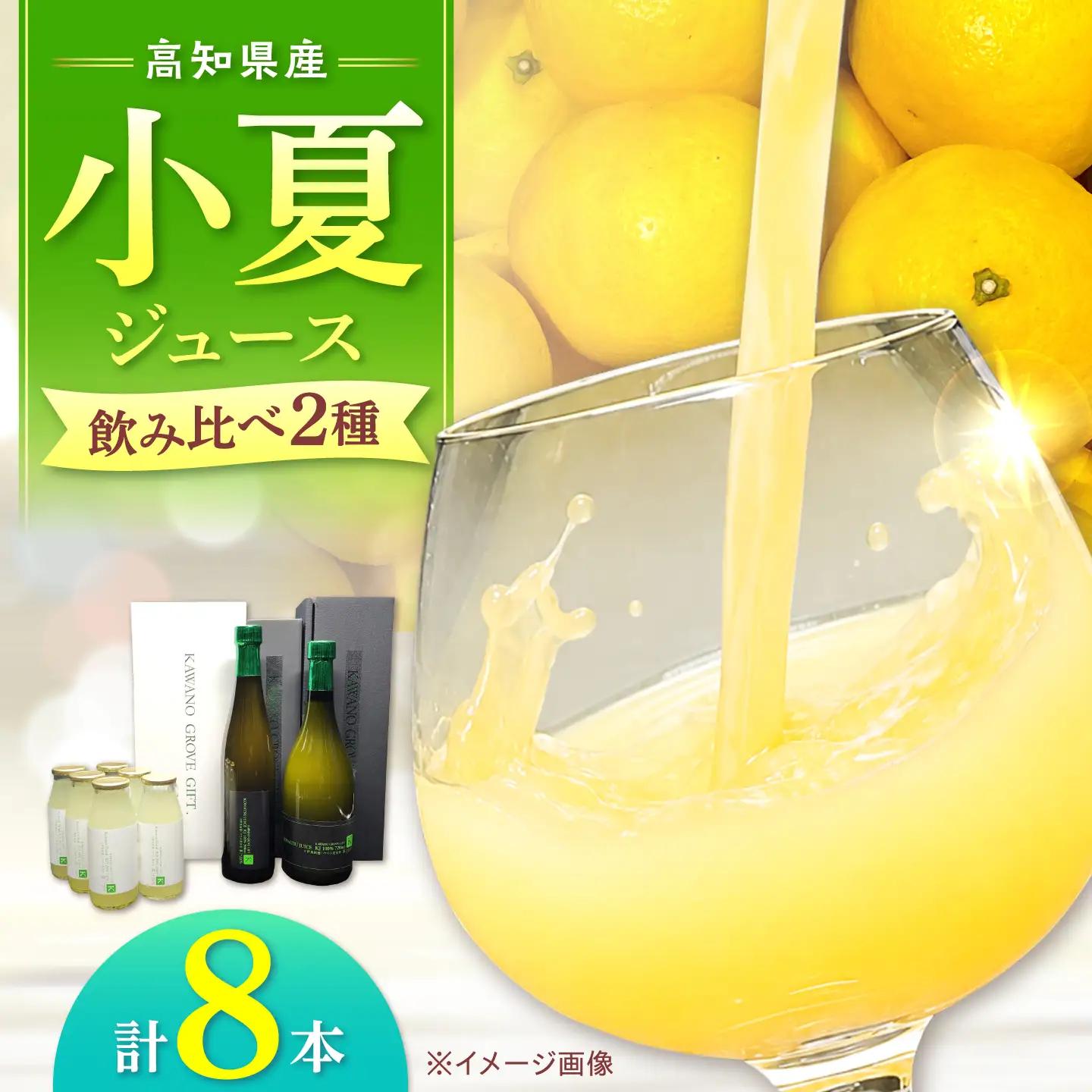 高知県 土佐市産 KONATSU JUICE／Drink 2種セット 高知県 土佐市【川野果樹園】 [BQCB004]