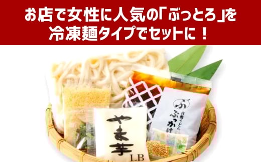 【3ヶ月定期便】とろろ細ぶっかけうどん 12人前×3回 うどん 麺類 麺 冷凍 ぶっかけうどん タレ つゆ 岡山県 倉敷市