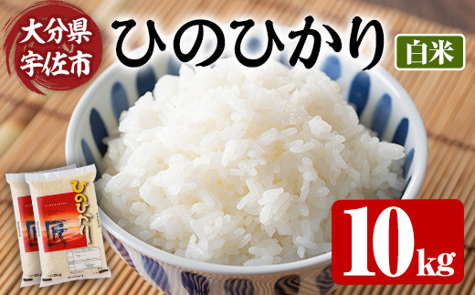 ＜令和7年産・新米＞ひのひかり 白米 (計10kg・5kg×2P) お米 ごはん ご飯【107101102】【あいはな農園】