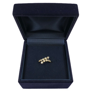 １８金製 ハート＆キューピッド Happy 10th Diamond リング 1.0ct ［HKAR0503K]