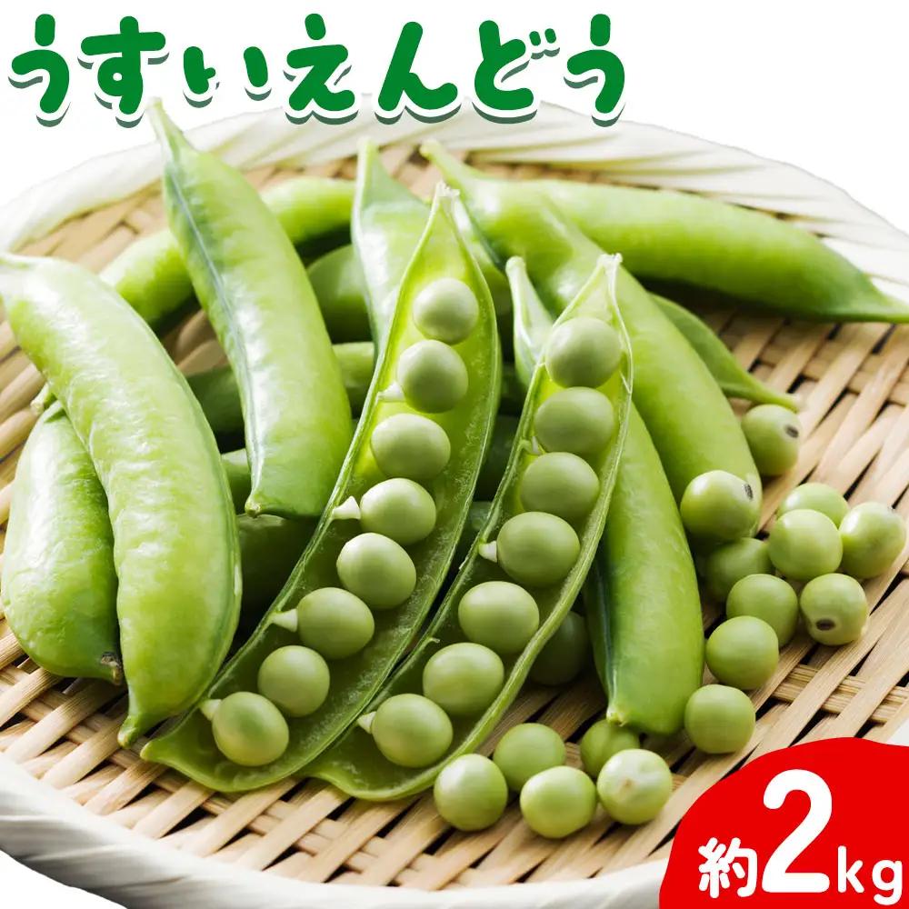 うすいえんどう 約2kg うえやまファーム《2027年4月上旬-5月下旬頃出荷》