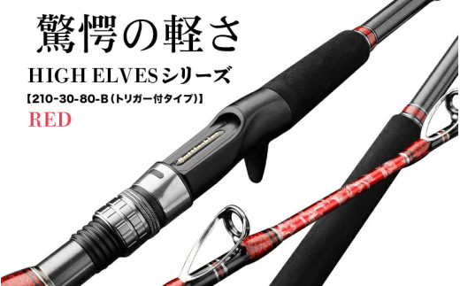 HIGH ELVESシリーズ（210ｰ30-80-B（トリガー付タイプ）赤