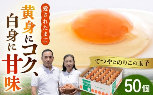 【年内発送】てつやとのりこの 玉子【 50個 】《糸島》【板垣ファーム】[AWD002]