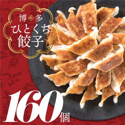 ふるさと納税 新宮町 福岡・博多の味『博多一口餃子』160個入(40個入×4P).A1597