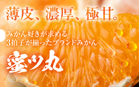 ≪先行予約≫こだわり蜜柑 蜜ツ丸 厳選プレミアム 黒の化粧箱(大)Lサイズ 18玉 みかん みかん みかん みかん みかん みかん