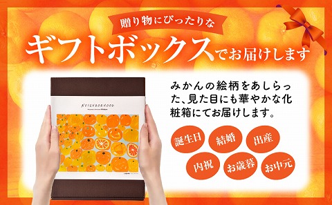宮崎県産 まる搾りみかんジュース ギフトボックスA 1,000ml×2本 ジュース オレンジ 飲料