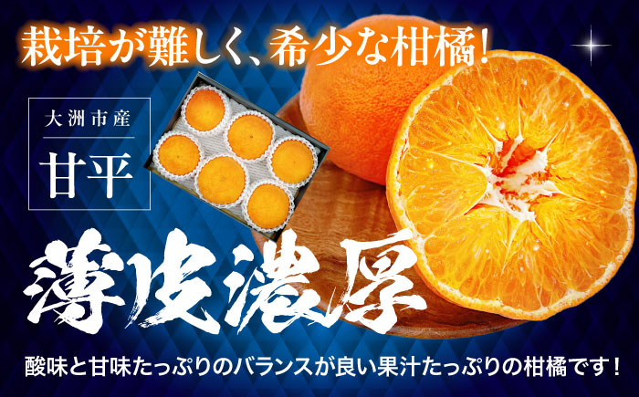 【先行予約】【2月上旬から順次発送】旬の果物のセット！愛媛県大洲市産 甘平とグリーンキウイのセット　愛媛県大洲市/株式会社フジ・アグリフーズ [AGBA011] 甘平 かんぺい キウイ きうい キュー