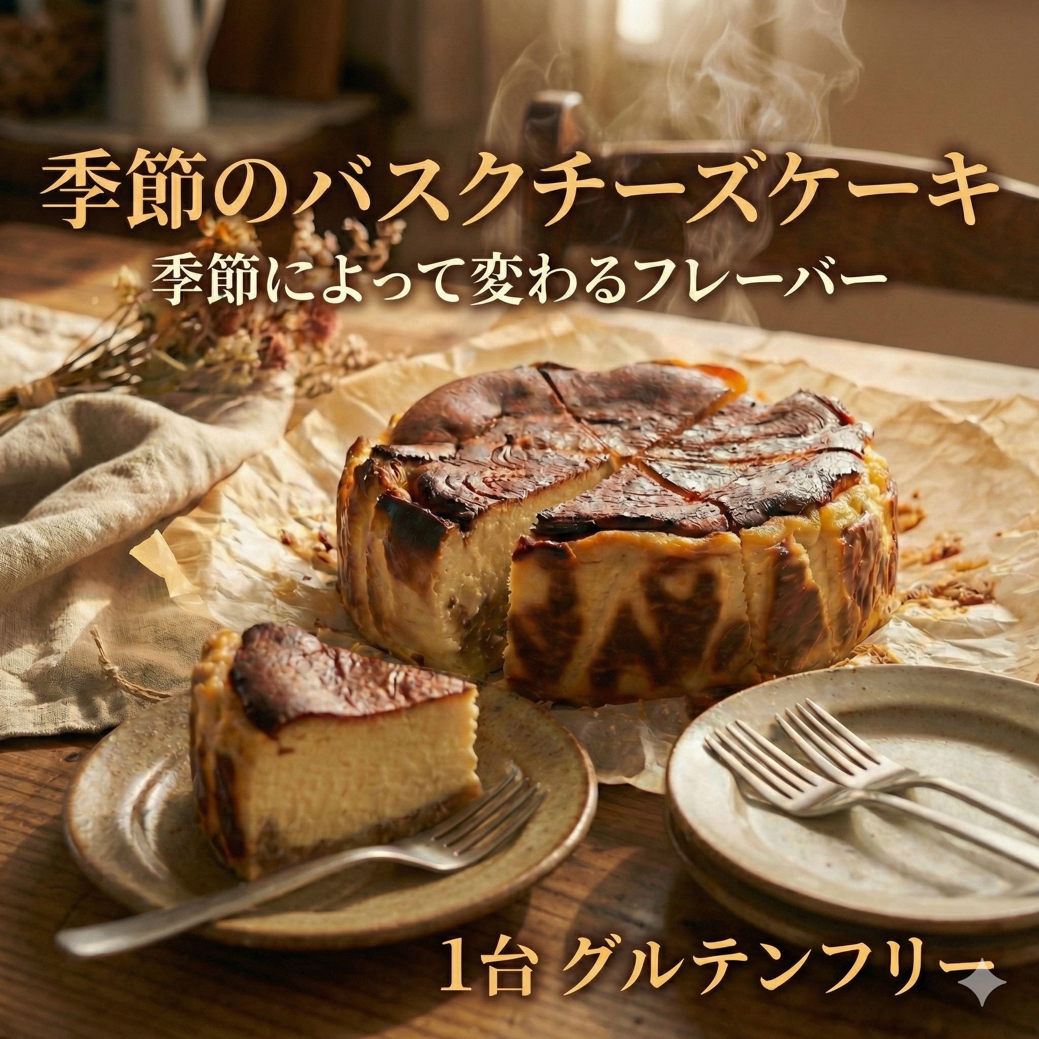 【ふるさと納税】 バスクチーズケーキ 1台 チーズケーキ ケーキ 焼き菓子 焼菓子 ホールケーキ ホール 人気 グルテンフリー ちーず けーき スイーツ おやつ デザート 冷凍 冷凍スイーツ お菓子 おかし 贈り物 お取り寄せ カラメル 記念日 ギフト FineFoods 神奈川 湘南 藤沢