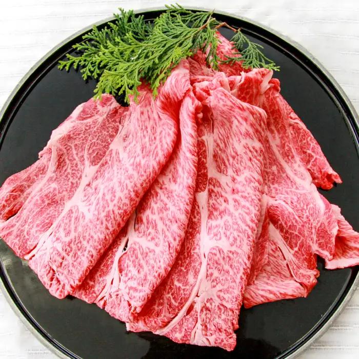 奥出雲和牛肩ローススライス400g ×４【定期便】すきやき 黒毛和牛 贈答用 冷蔵 チルド 日時指定