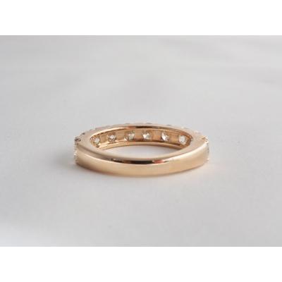 ふるさと納税 甲府市 K18PG 2.00ctダイヤモンドハーフエタニティリング9978 |  | 02