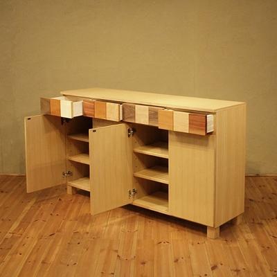 ふるさと納税 大川市 キャビネット　PICASSO-1501　150×40×85　WAプラス |  | 02