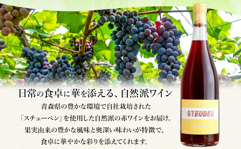 スチューベンナチュラル 750ml 2本 セット ワイン 赤ワイン 